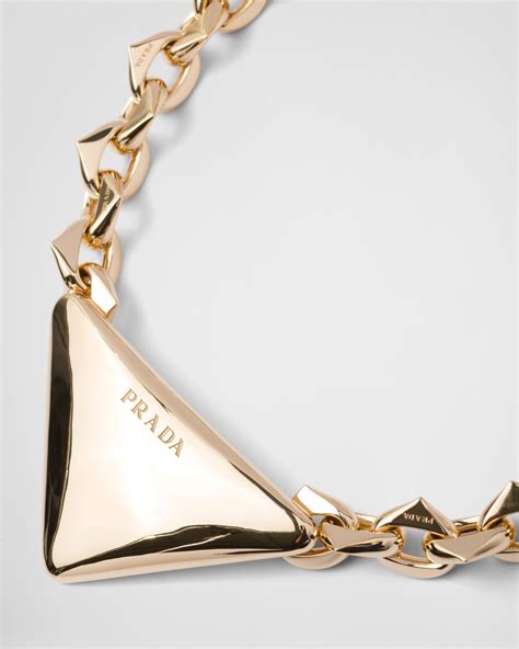 prada necklace cheap|real prada necklace.